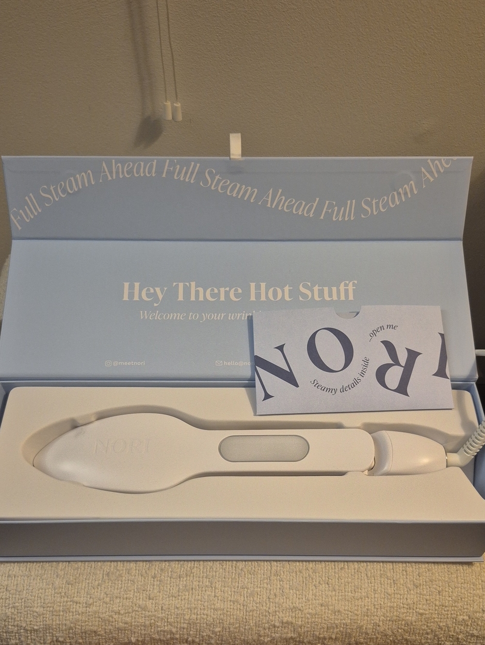 Nori Handheld Steam Iron